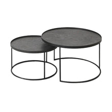 Load image into Gallery viewer, Round Tray Coffee Table Set | Small Large
