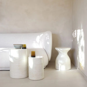 Calla Side Table | Cream