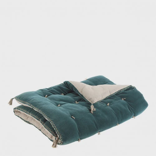 Matteo Quilt | Petrol