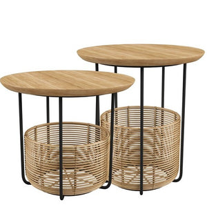 Basket Side Table