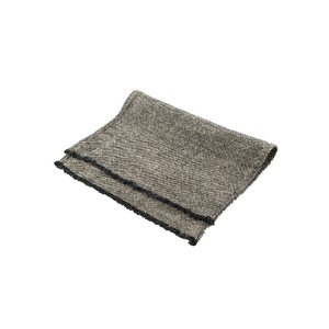 Lin Ancien Placemat | Black