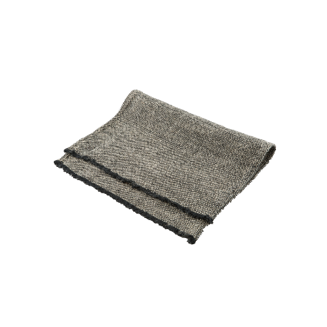 Lin Ancien Placemat | Black