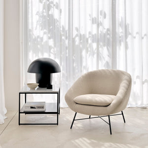 Barrow Lounge Chair | Off White