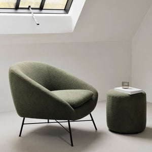 Barrow Foot Stool | Green