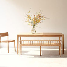 Load image into Gallery viewer, Oak Spindle Bench
