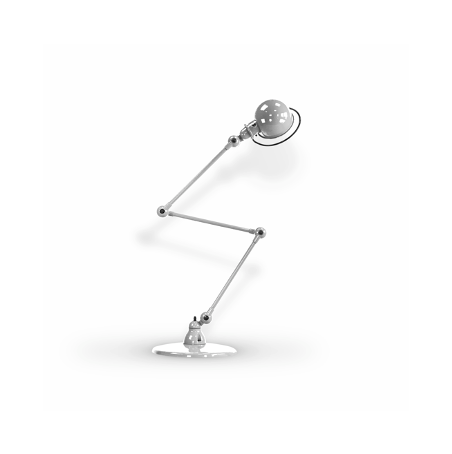 Loft Floor Lamp Three Arm | Brushed Steel
