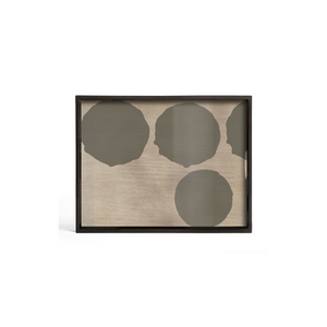 Silver Dots Tray