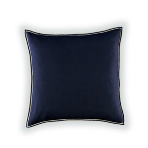 Philia Square Cushion | Blue Encre