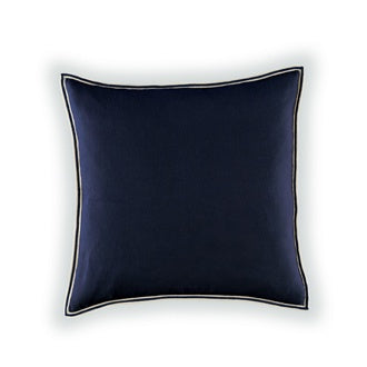 Philia Square Cushion | Blue Encre