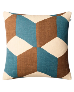 Hawa Cushion | Blue Brown