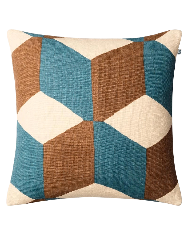 Hawa Cushion | Blue Brown