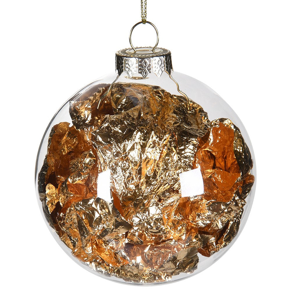 Gold Foil Bauble