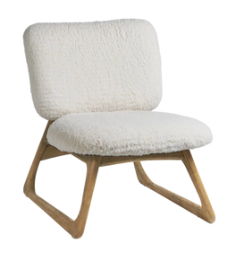Lina Lounge Chair | Ivory