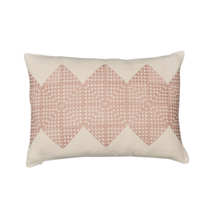 Geotile Dusty Pink Cushion