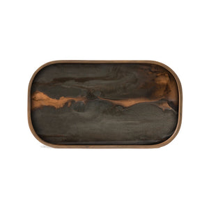 Bronze Organic Valet Tray