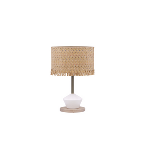 Liam Oak Table Lamp