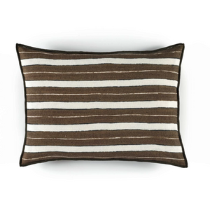 Secret Stripe Kaki Cushion