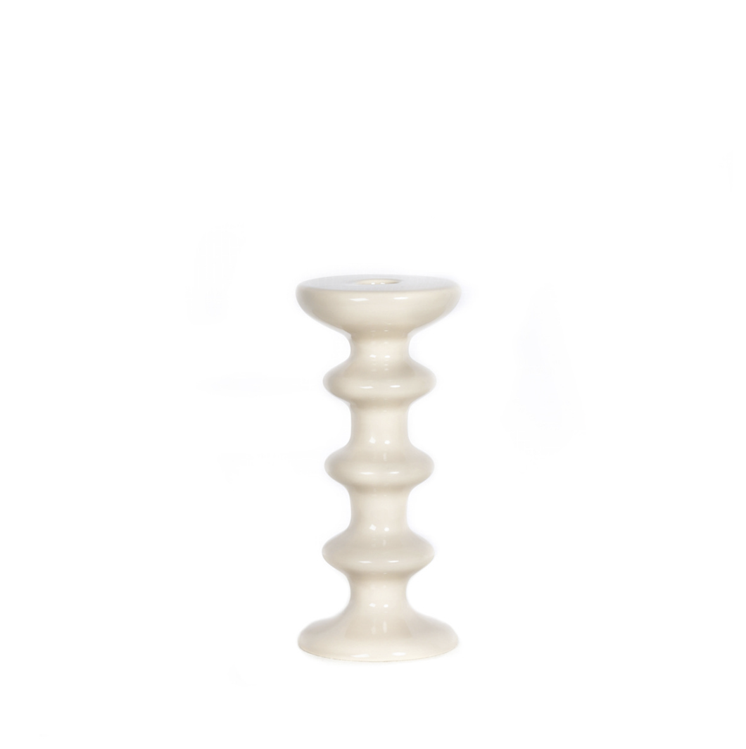 Slavic White H20 Candle Holder