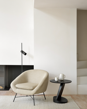 Load image into Gallery viewer, Oblic Side table | Black Teak
