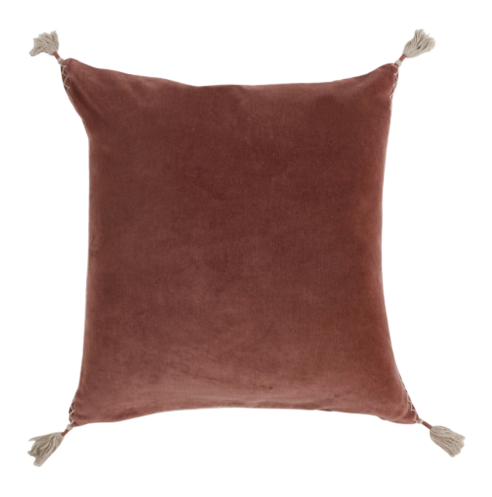 Matteo Square Cushion | Terracotta