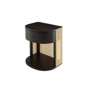 Tambour Side Table