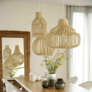 Bulb Natural Small Pendant
