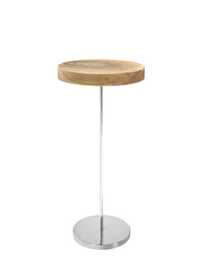 Chanterelle Chrome Table