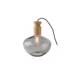Bottle Table Lamp | Smoke