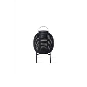 Tika Lantern Black Steel Base| Small