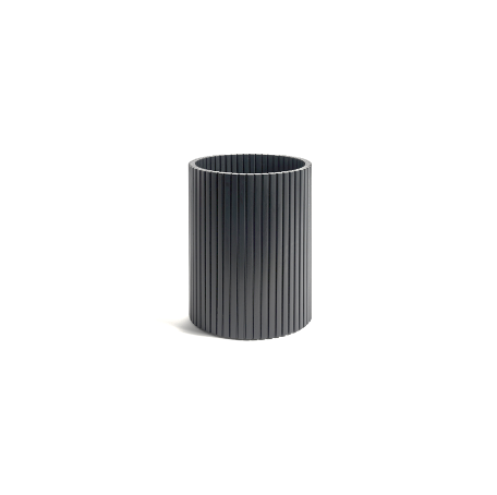 Roller Max Black Paper Basket