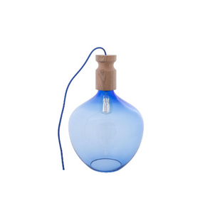Bottle Table Lamp | Blue