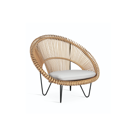 Cruz Cocoon Natural Chair