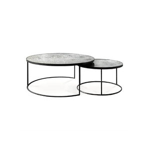 Clear Nesting Coffee Table Set