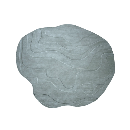 Gavrinis Rug | Grey Blue