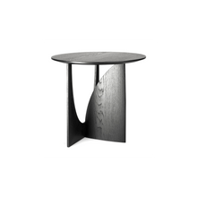 Load image into Gallery viewer, Geometric Black Side Table
