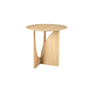 Geometric Side Table | Nature Oak