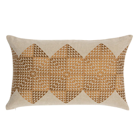 Geotile Ochre Cushion