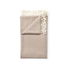 Herringbone Cashmere Throw