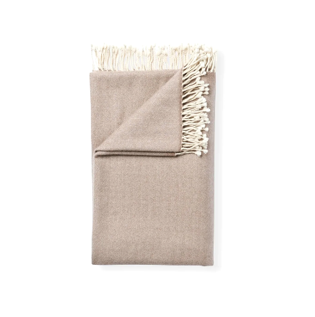 Herringbone Cashmere Throw