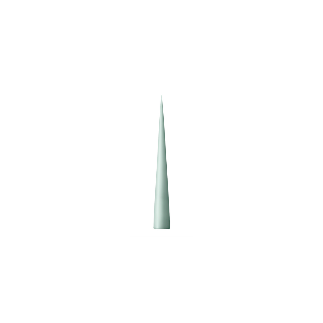Cone Candle 25cm Jade
