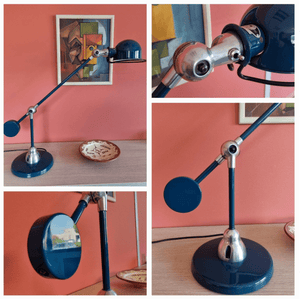 Loft Pendulum Table Lamp  - Blue Sapphire