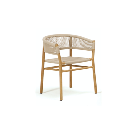 Kilt Dining Armchair |Teak