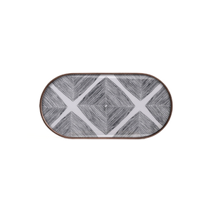 Linear Glass Tray | Oblong