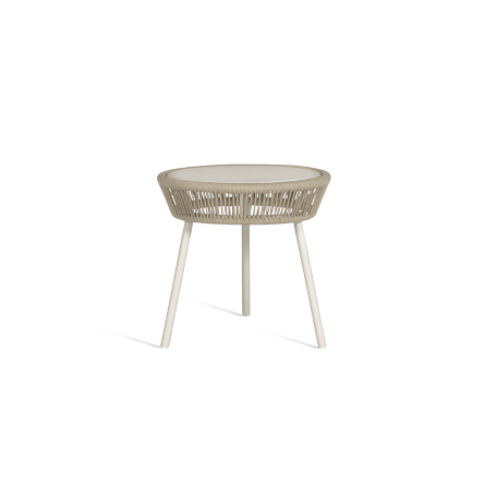 Loop Side Table | Stone White