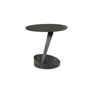 Oblic Side table | Black Teak