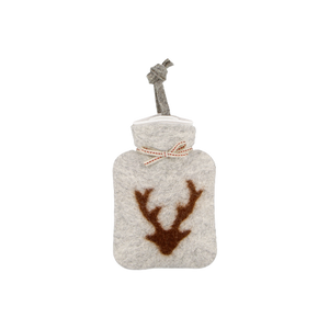 Mini Hot Water Bottle | Grey Deer