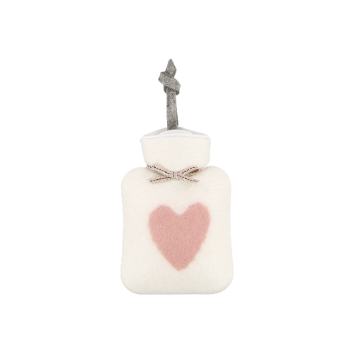 Mini Hot Water Bottle | Pink Heart