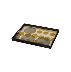 Sienna Layered Dots Tray