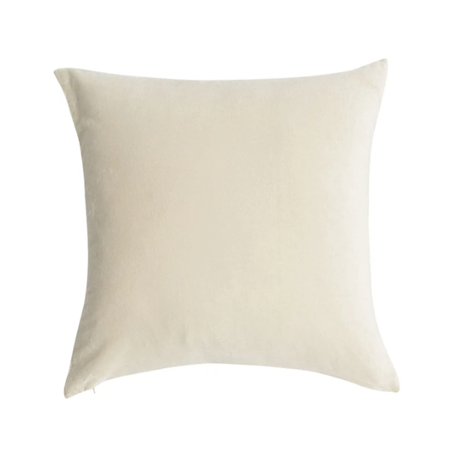 Velvet Linen Sourdough Square Cushion