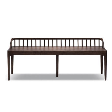 Walnut Spindle Bench